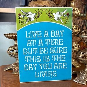 Inspirational Blue and Green Wall Art 70’s
